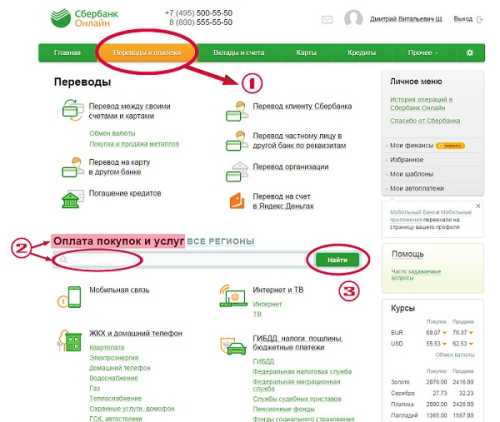 Оплата покупок в интернете с помощью карты Сбербанка