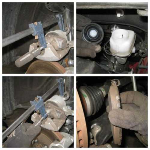 Про тормоза Рав 4: замена колодок и дисков