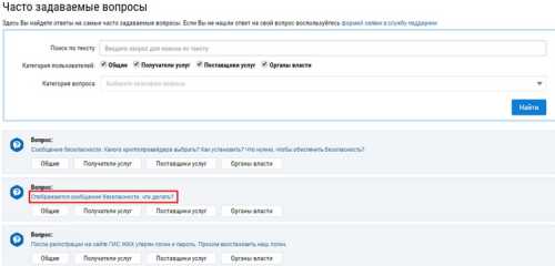 Раздел "Карта сайта"